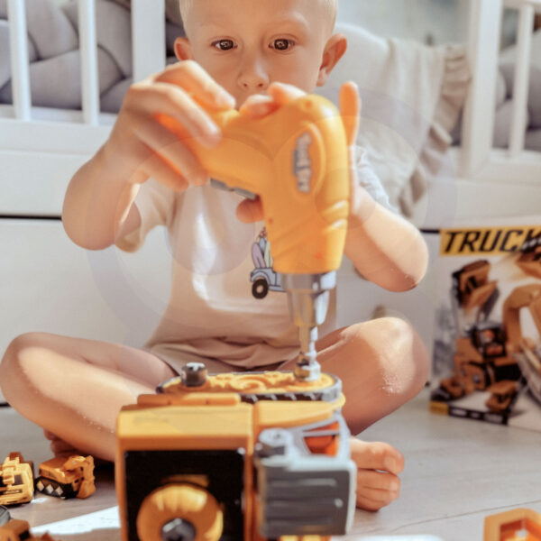 WOOPIE Mega Plac Budowy 5w1 Zestaw XXL do Skręcania DIY - 015