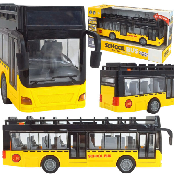 WOOPIE Autobus ze Światłami i Otwieranymi Drzwiami - 001