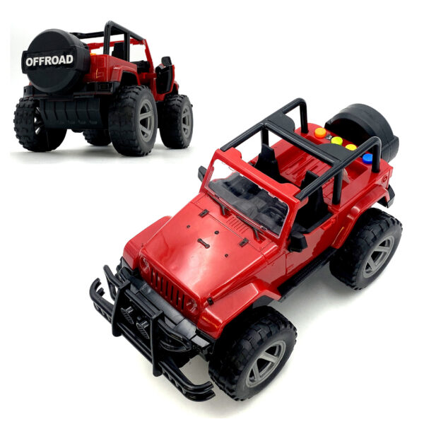 WOOPIE Jeep Auto Samochód Terenowy z Dźwiękiem i Światłem - 012
