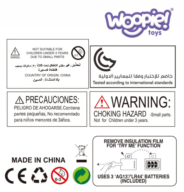 WOOPIE Jeep Auto Samochód Terenowy z Dźwiękiem i Światłem - 016