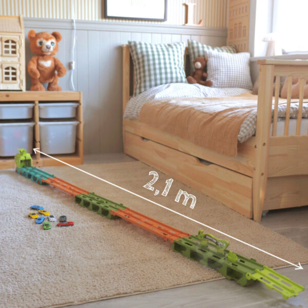 WOOPIE Zabawkowa Ciężarówka Dinozaur Tor 2,1 m dla Samochodzików - 003