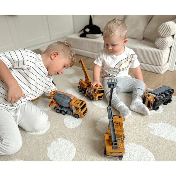 WOOPIE Wielki Zestaw Auta Budowlane 6w1 - 002