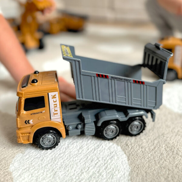 WOOPIE Wielki Zestaw Auta Budowlane 6w1 - 007