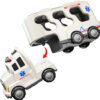 WOOPIE Laweta Drogowa zestaw 5 Aut - Ambulans - 004