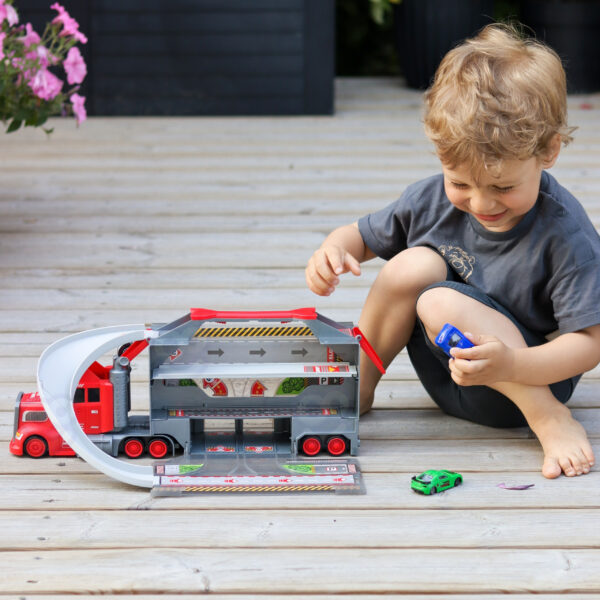 WOOPIE Zestaw Ciężarówka Laweta Garaż Tor Wyścigowy - 003