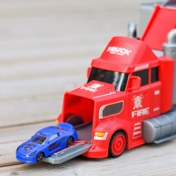 WOOPIE Zestaw Ciężarówka Laweta Garaż Tor Wyścigowy - 004