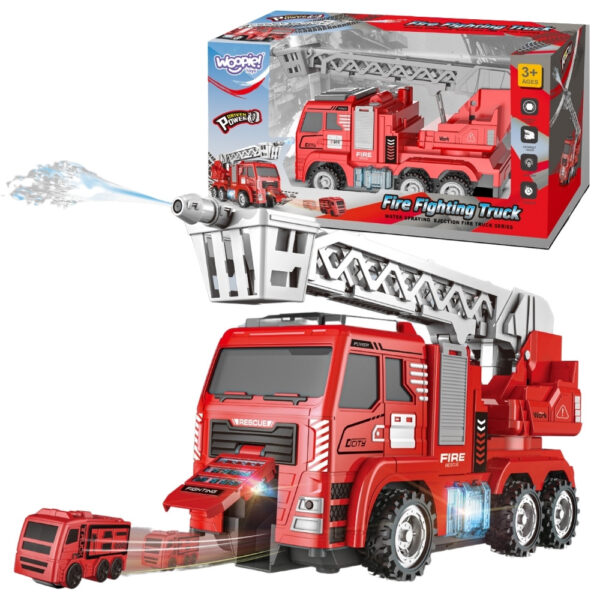 WOOPIE Interaktywny Wóz Strażacki z Ruchomą Drabiną - 001