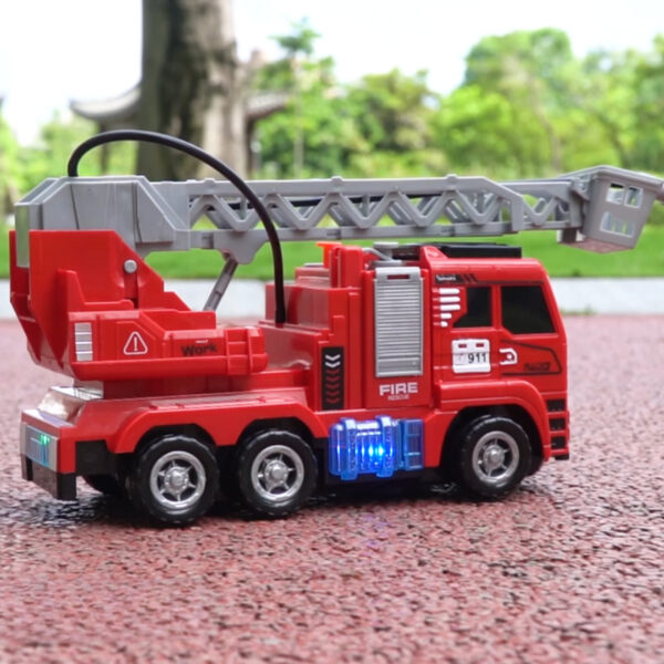 WOOPIE Interaktywny Wóz Strażacki z Ruchomą Drabiną - 010