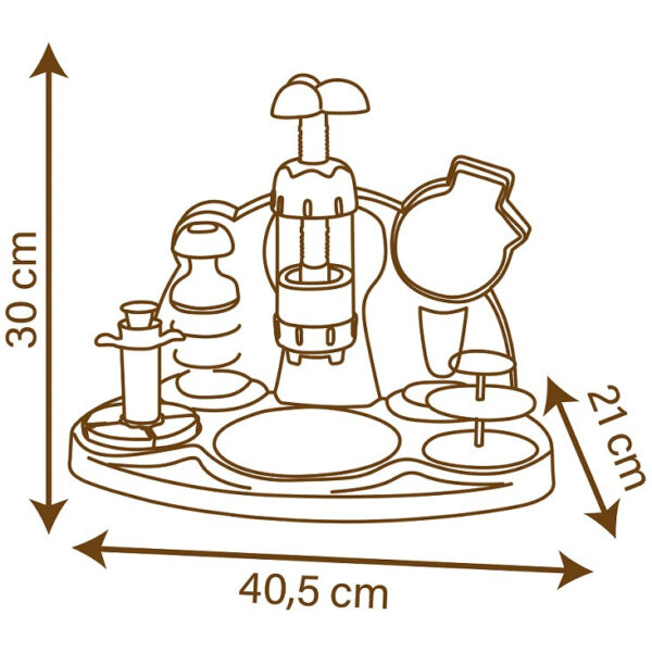 SMOBY Chef Fabryka Ciasteczek Zdrowych Ciastek - 006