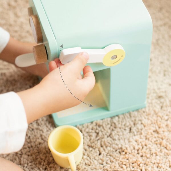 Drewniany ekspres baristy z akcesoriami - Classic World Edu - 007