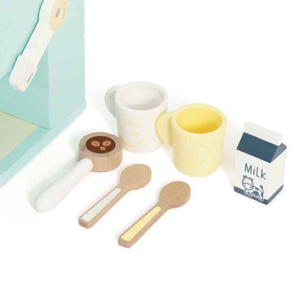 Drewniany ekspres baristy z akcesoriami - Classic World Edu - 011