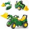 Rolly Toys rollyFarmtrac John Deere 7930 - Traktor na pedały z łyżką Zielony - 001