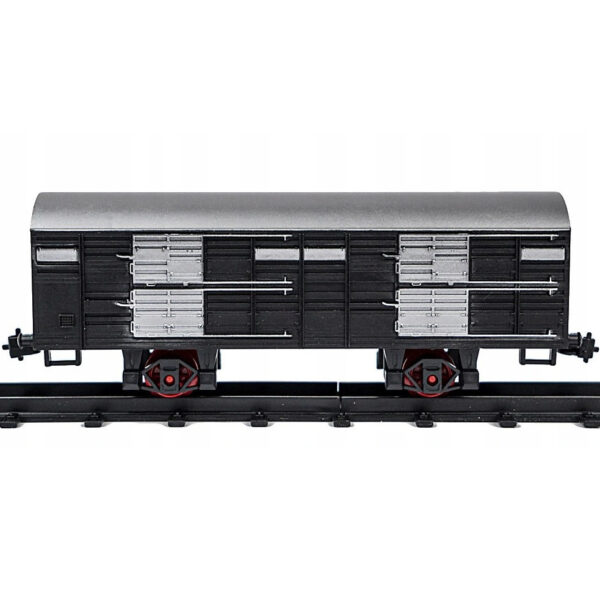 WOOPIE Klasyczny Pociąg Elektryczny Kolejka Tor Dźwięk Światło + 29 Akc. - 011