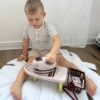 WOOPIE Zestaw do Prasowania 2w1 Deska Żelazko z Muzyką 7 el. - 004