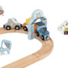 TOOKY TOY Drewniana Kolejka Kosmiczna Zestaw Tory - 010