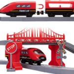 WOOPIE Zestaw Kolejka Elektryczna Pendolino Straż Pożarna 66el. - 004