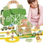 TOOKY TOY Zestaw Mini ZOO Przenośny Zestaw Torba Zwierzęta - 001