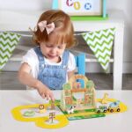TOOKY TOY Zestaw Mini ZOO Przenośny Zestaw Torba Zwierzęta - 003
