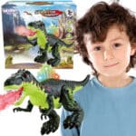 WOOPIE Chodzący Dinozaur Tyrannosaurus Rex Efekty Świetlne i Dźwiękowe - 001