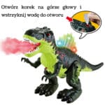 WOOPIE Chodzący Dinozaur Tyrannosaurus Rex Efekty Świetlne i Dźwiękowe - 002