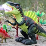 WOOPIE Chodzący Dinozaur Tyrannosaurus Rex Efekty Świetlne i Dźwiękowe - 003