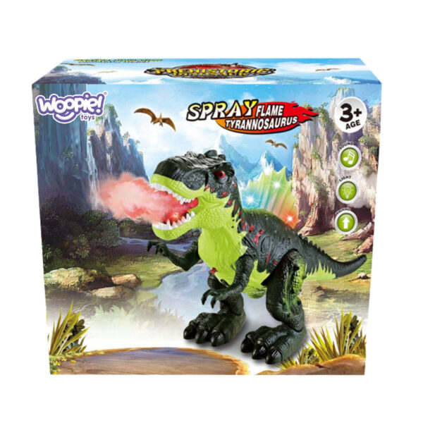 WOOPIE Chodzący Dinozaur Tyrannosaurus Rex Efekty Świetlne i Dźwiękowe - 006