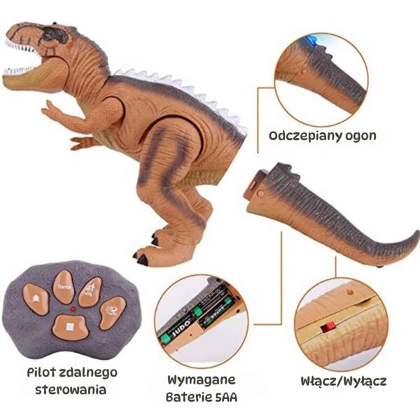 WOOPIE Dinozaur Zdalnie Sterowany RC Tyrannosaurus Rex - 004