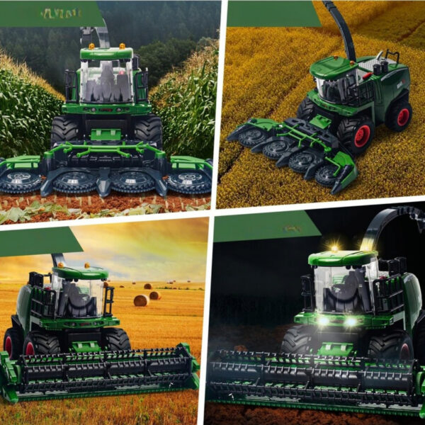 WOOPIE Zdalnie Sterowany Kombajn Rolniczy 1:24 z Efektami Dźwięku, Światła i Dymu - 005