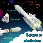WOOPIE Interaktywna Rakieta Kosmiczna Space Set - 003