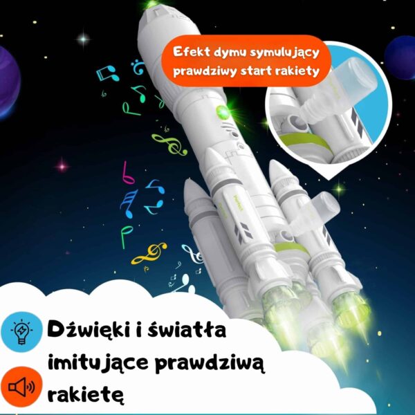 WOOPIE Interaktywna Rakieta Kosmiczna Space Set - 004