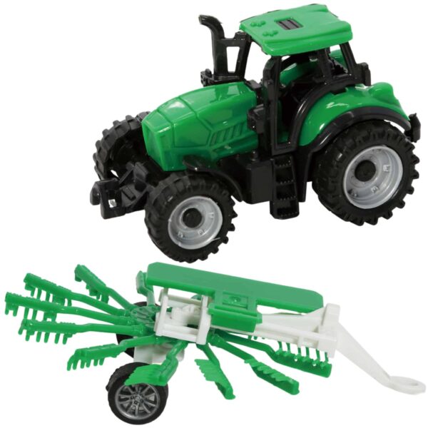 WOOPIE Traktor Rolniczy ze Zgrabiarką - 002