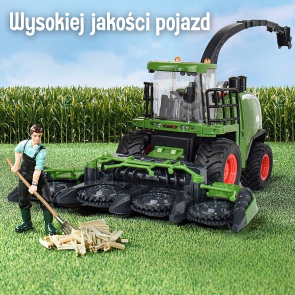 WOOPIE Kombajn z Napędem Inercyjnym Zestaw Zielony - 003