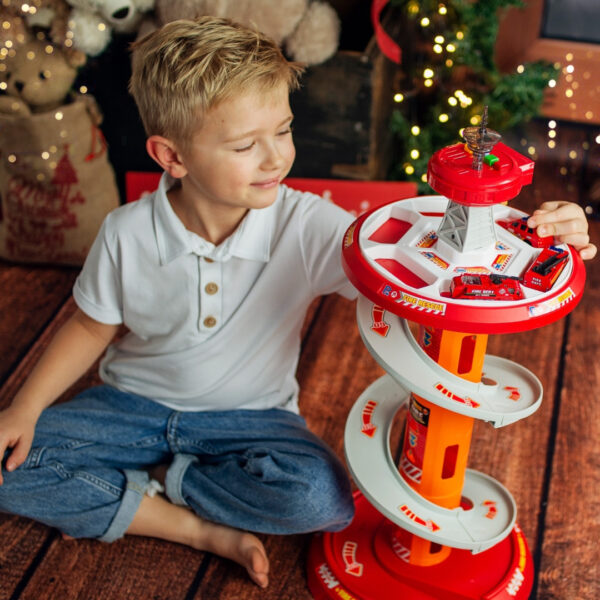 WOOPIE Tor Spirala Garaż dla Samochodzików 3 szt. - 010