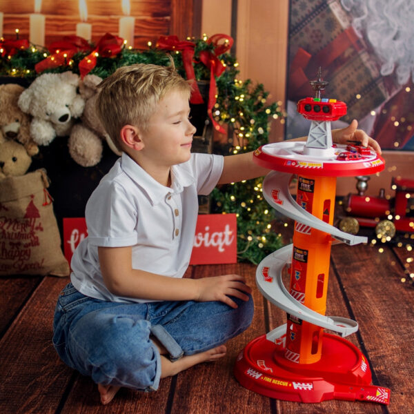 WOOPIE Tor Spirala Garaż dla Samochodzików 3 szt. - 011