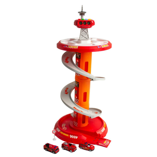 WOOPIE Tor Spirala Garaż dla Samochodzików 3 szt. - 012