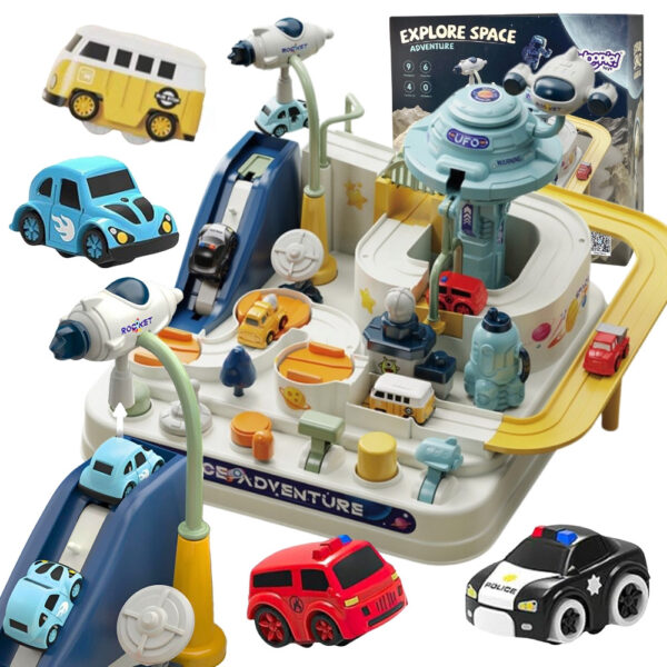 WOOPIE  Interaktywny Tor Samochodowy "Kosmiczna Przygoda" - 001