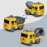 WOOPIE Tor Samochodowy XXL Kolejka Elektryczna Plac Budowy 174 el. - 012