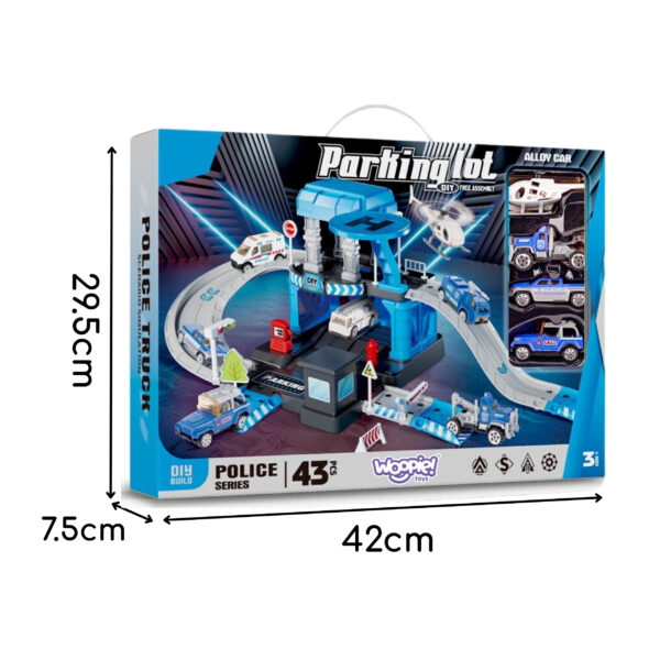 Garaż parking policyjny komisariat 3 auta 43 el. - Woopie - 006