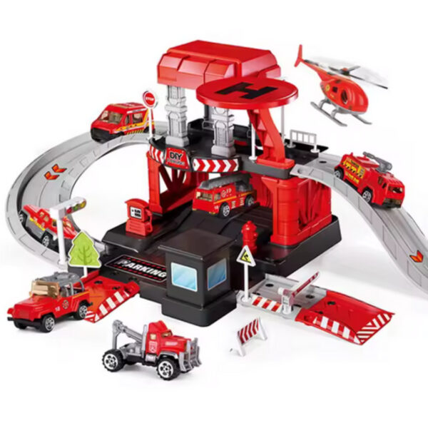 WOOPIE Garaż Parking Straż Pożarna 43 el. - 002