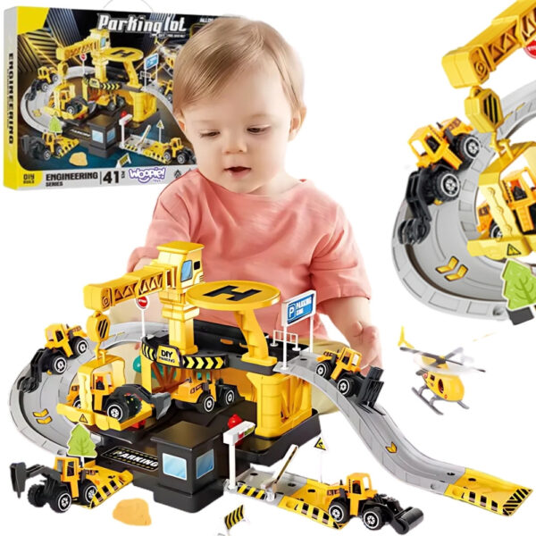 WOOPIE Garaż Parking Roboty Drogowe 41el. - 001