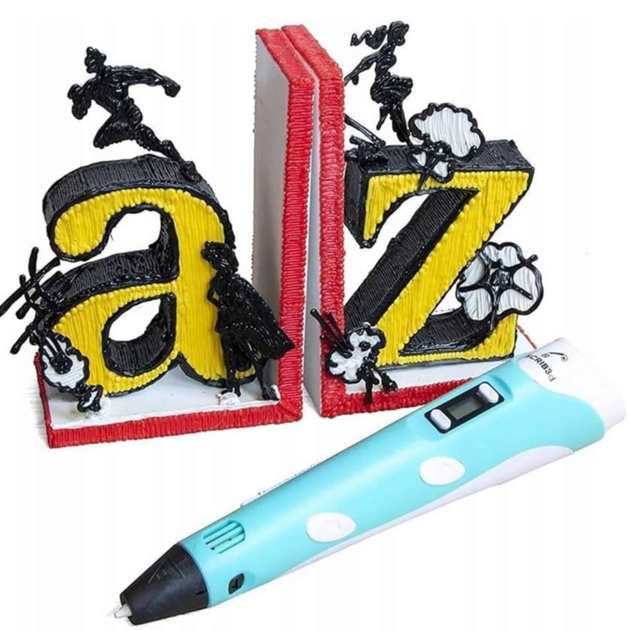 WOOPIE Długopis 3D Dla Dzieci Zestaw z Wyświetlaczem LED - Kreatywna Zabawa - 002