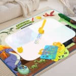 WOOPIE Magiczna Mata Wodna do Malowania XXL Pieczątki Cyferki 100x80 cm - 007
