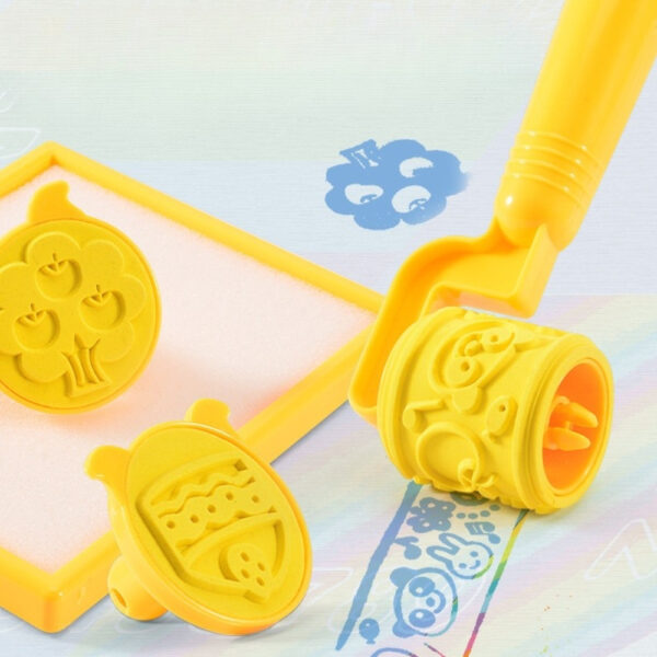 WOOPIE Magiczna Mata Wodna do Malowania XXL Pieczątki Cyferki 100x80 cm - 008