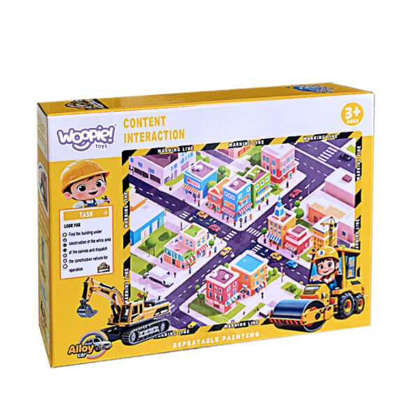 WOOPIE Mata Wodna do Malowania Zestaw Kreatywny z Akcesoriami - 005