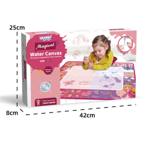 WOOPIE Mata Wodna Magiczna do Rysowania dla Małej Księżniczki - 004