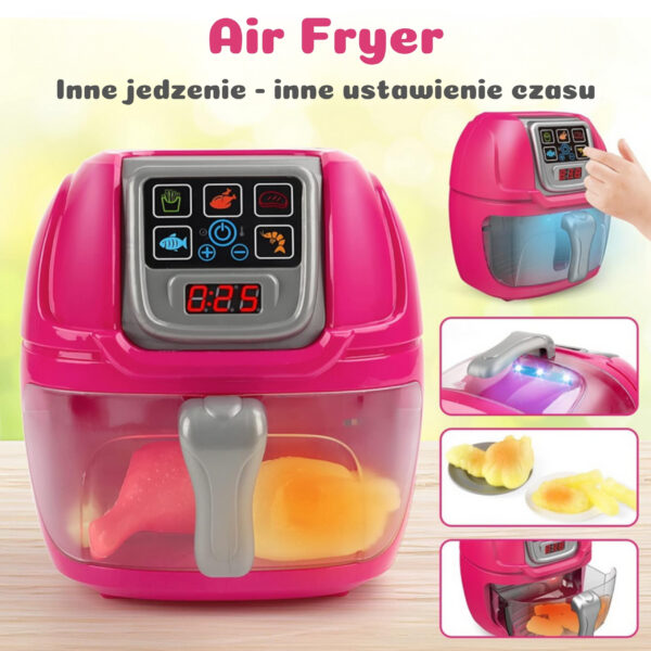 WOOPIE Air Fryer Interaktywna Frytkownica dla Małych Kucharzy - 002