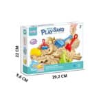 WOOPIE Piasek Kinetyczny 0,5 kg Zestaw Stolik z Foremkami - 002