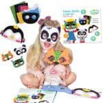 WOOPIE ART&FUN Zestaw Kreatywny Maski Filcowe Zrób to Sam 4 szt. - 001