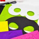 WOOPIE ART&FUN Zestaw Kreatywny Maski Filcowe Zrób to Sam 4 szt. - 010