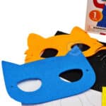 WOOPIE ART&FUN Zestaw Kreatywny Maski Filcowe Zrób to Sam 4 szt. - 011
